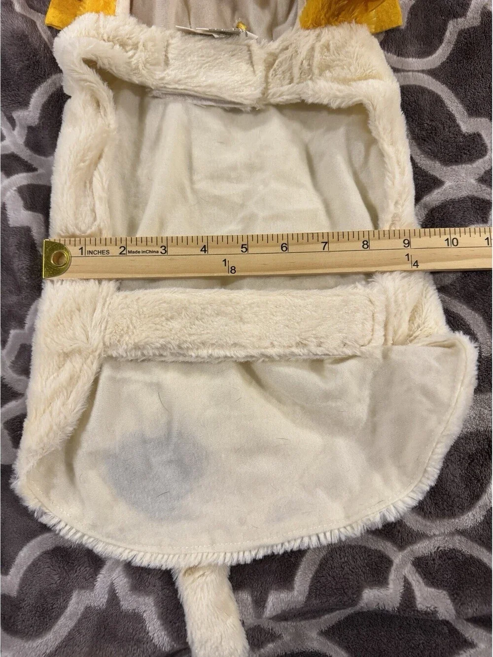 Top Paw Lion Dog Costume Coat Jacket For Dogs Size Medium With Hood